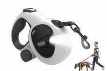 5m Auto Retractable Dog Leash with LED Light Pet Walking Lead for Small Medium Large Dogs - M
