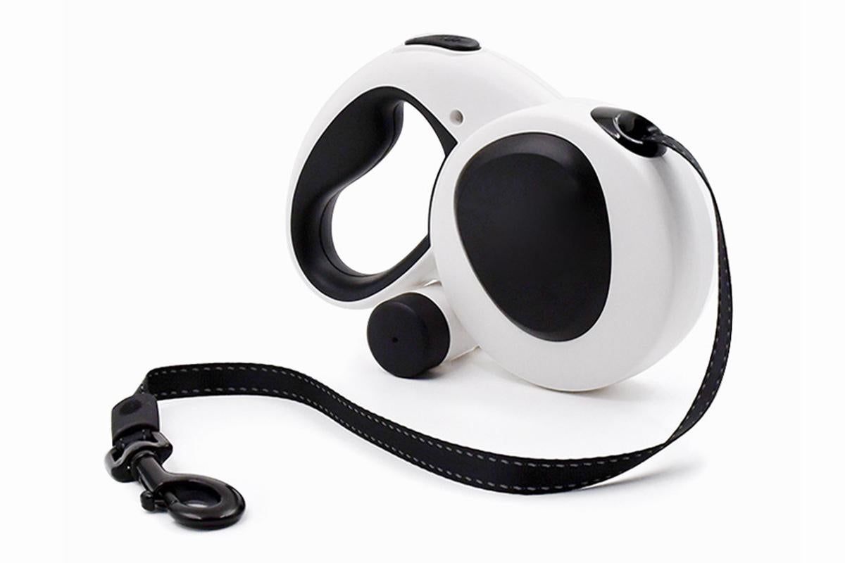 5m Auto Retractable Dog Leash with LED Light Pet Walking Lead for Small Medium Large Dogs - M - view 2