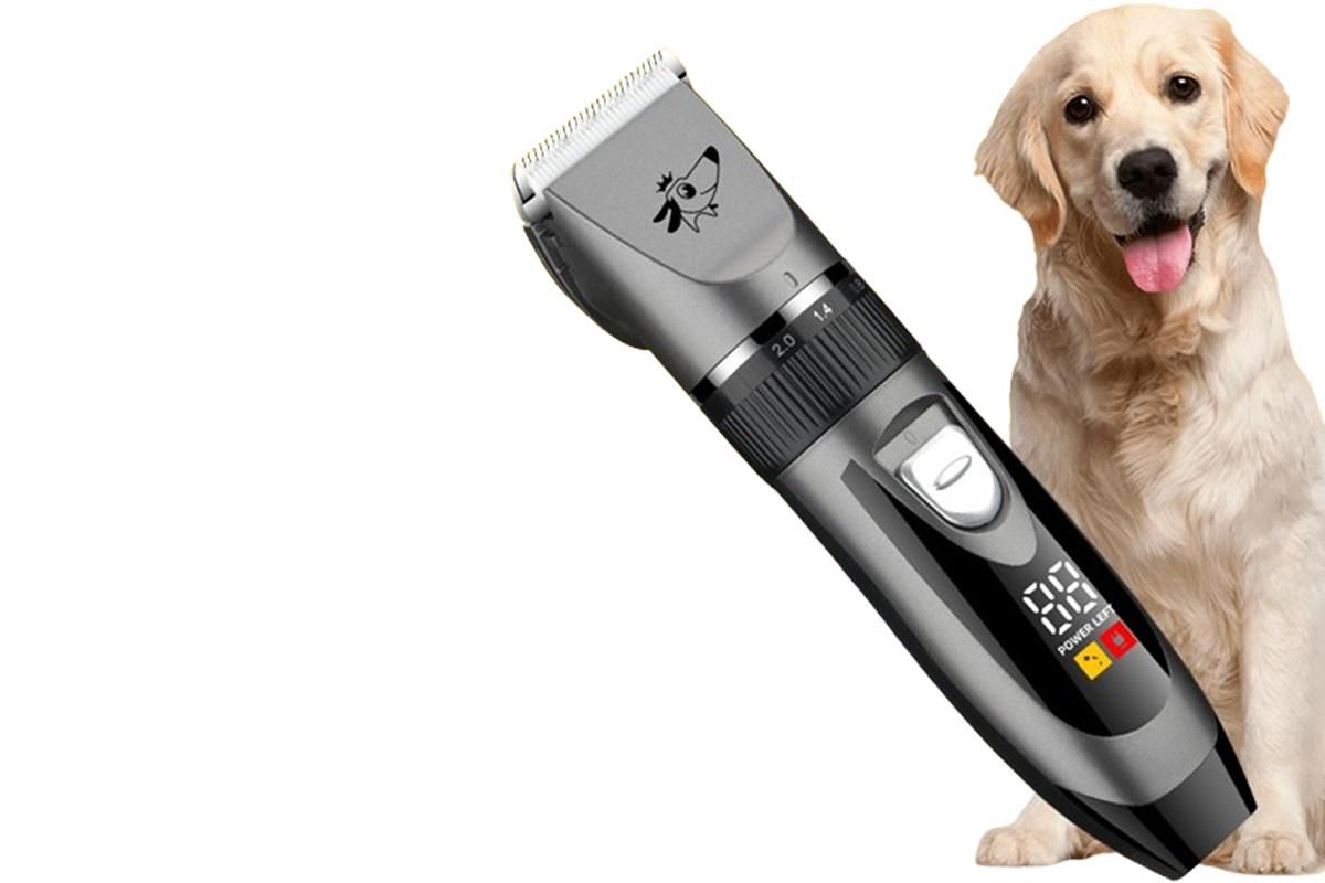 Pet Grooming Clippers Cat Grooming Kit Cordless Low Noise Pet Hair Clipper Trimmer Shaver for Dogs Cats Animals Adjustable Clipper Comb & Detachable Blades Dog Trimmer - view 4