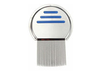 Stainless Steel Pet Flea Comb Fine Tooth Grooming Tool for Dogs Cats - Blue - view 2