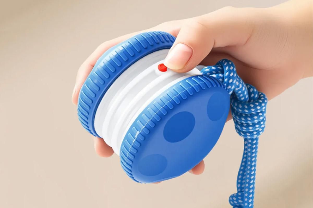 Interactive Pet Rolling Ball Toy Rechargeable Automatic Play Ball for Cats and Dogs - Blue - view 4