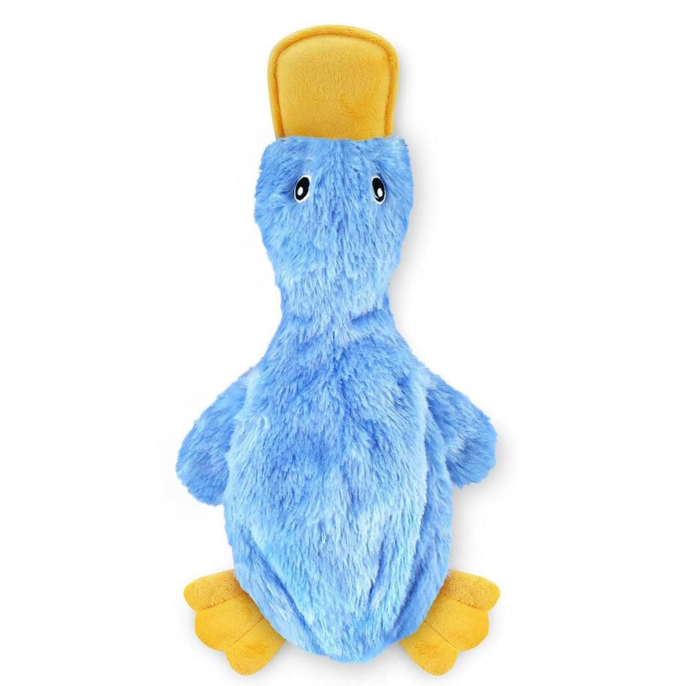 Interactive Plush Duck Dog Toy - Chew Toy for Small Dogs Blue - view 4