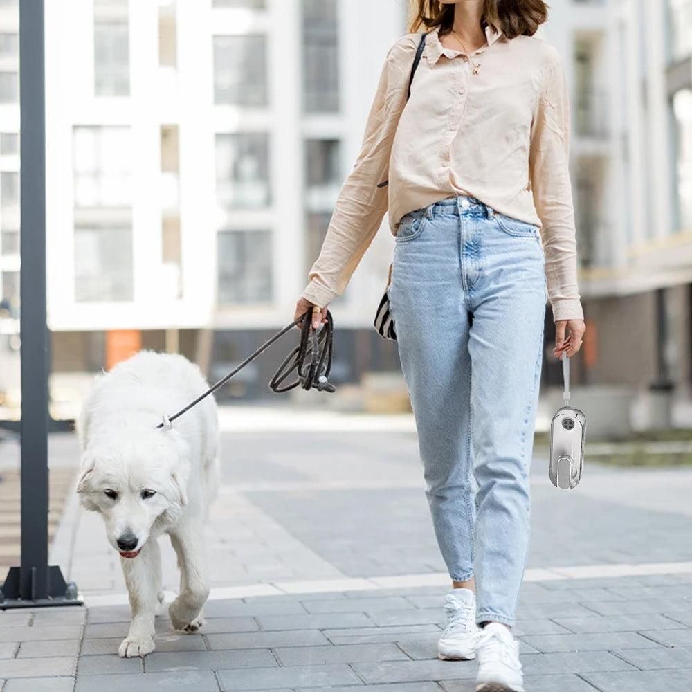 350ml Foldable Pet Dog Water Bottle Leak-proof Water Feeder for Travel Walking Hiking Grey - view 5