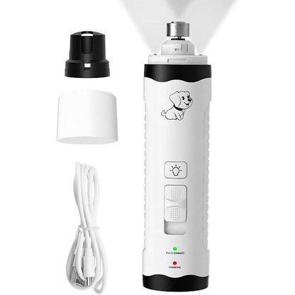 Electric Dog Nail Grinder - M3 Rechargeable Pet Nail Trimmer Grooming Tool - view 3