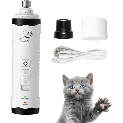 Electric Dog Nail Grinder - M3 Rechargeable Pet Nail Trimmer Grooming Tool - view 4