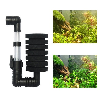 Aquarium Air Filter Bio Sponge Filter for Shrimp Betta Breeder Fish Tank Style 1 - view 4