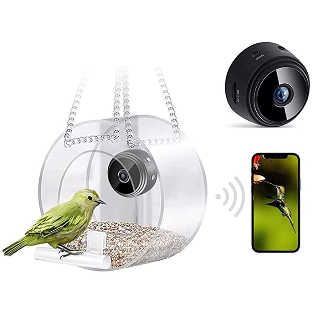 WiFi Smart Bird Feeder 1080P HD Camera Bird Feeder with Night Vision - view 4