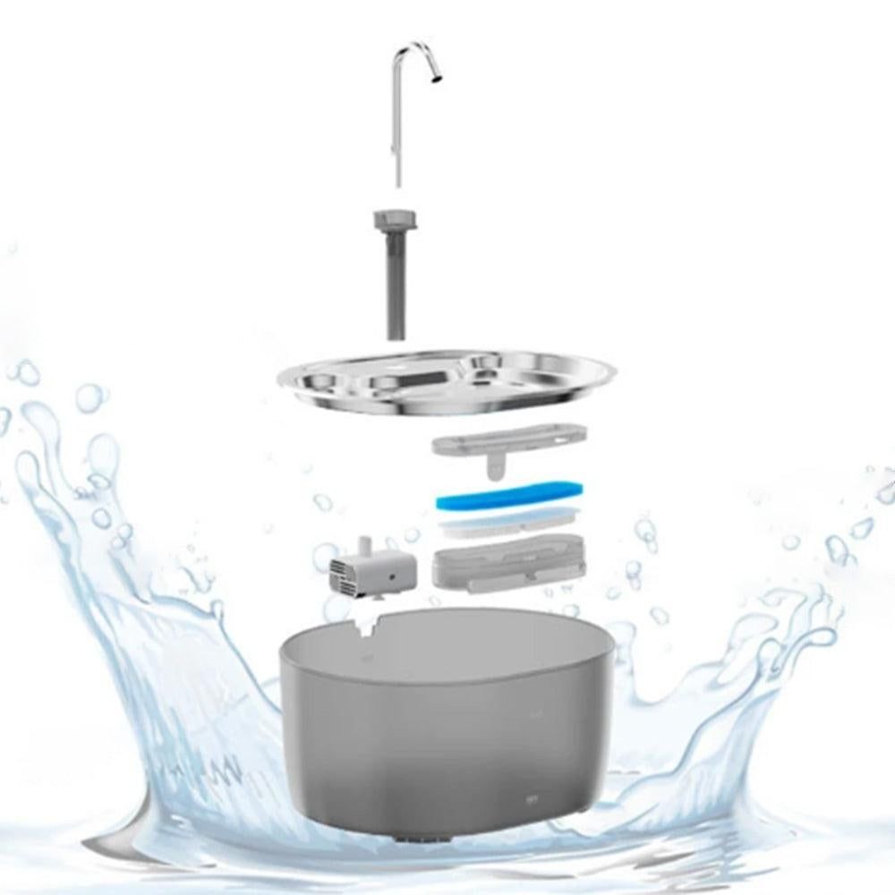3.2L Pet Automatic Water Fountain Dog Cat Auto Water Dispenser - view 5