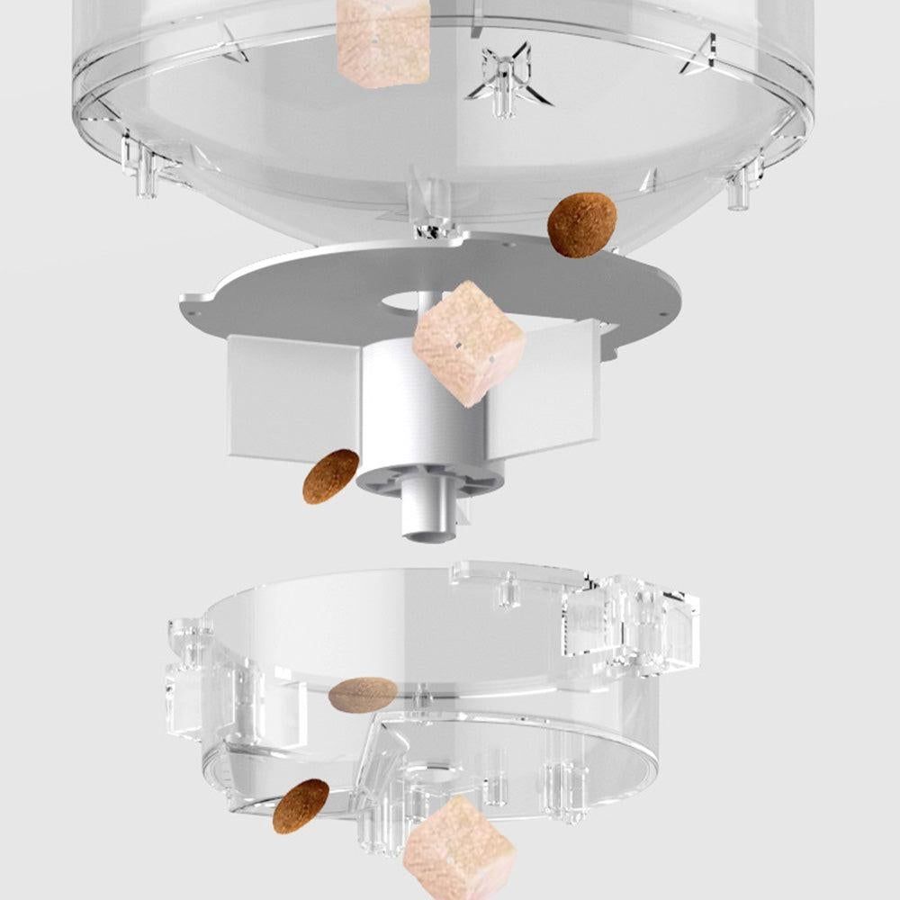 Automatic Cat Feeder WiFi Automatic Dog Food Dispenser with Camera Remote - view 5