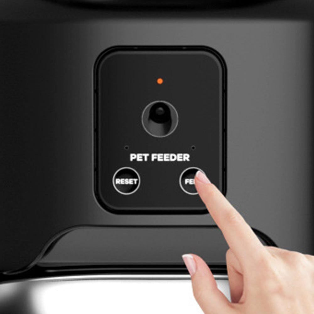 Automatic Cat Feeder WiFi Automatic Dog Food Dispenser with Camera Remote - view 6