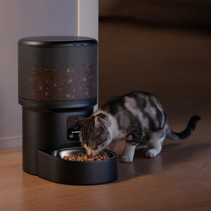 Automatic Cat Feeder WiFi Automatic Dog Food Dispenser with Camera Remote - view 7