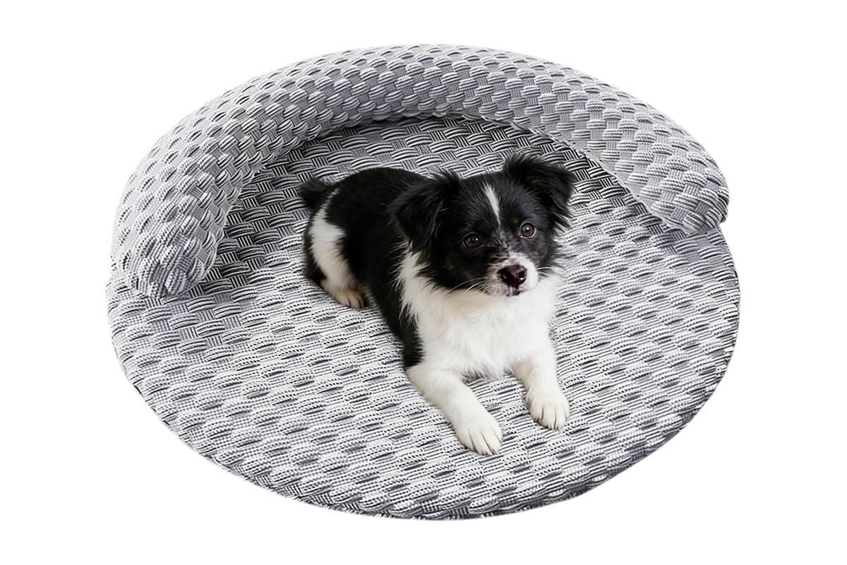 Washable Cooling Pet Bed with Removable Cover for Dogs & Cats - Dark Gray - S - view 10