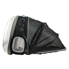 Expandable Travel Cat Backpack Carrier Polarized Tinted Bubble Window Pet Backpack Black - view 2