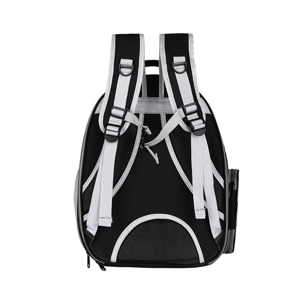 Expandable Travel Cat Backpack Carrier Polarized Tinted Bubble Window Pet Backpack Black - view 4