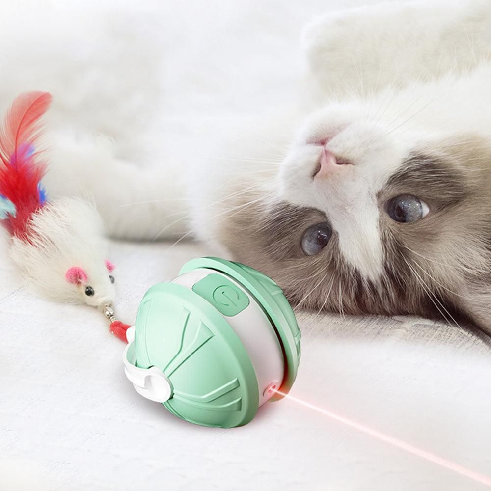 Electric Automatic Moving Rolling Dog Toy Interactive Dog Ball Toy Green - view 4