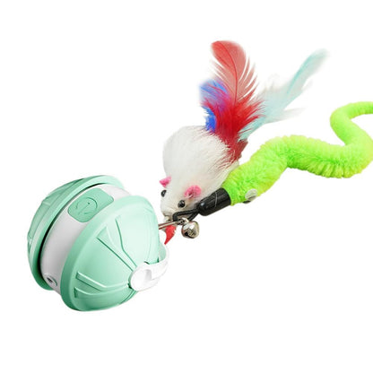 Electric Automatic Moving Rolling Dog Toy Interactive Dog Ball Toy Green - view 6