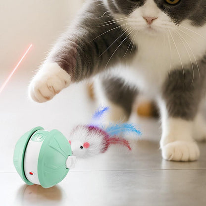 Electric Automatic Moving Rolling Dog Toy Interactive Dog Ball Toy Green - view 7