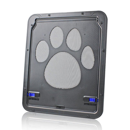 Lockable Pet Flap Screen Door Inside Door for Puppy Dog and Cat House - view 3