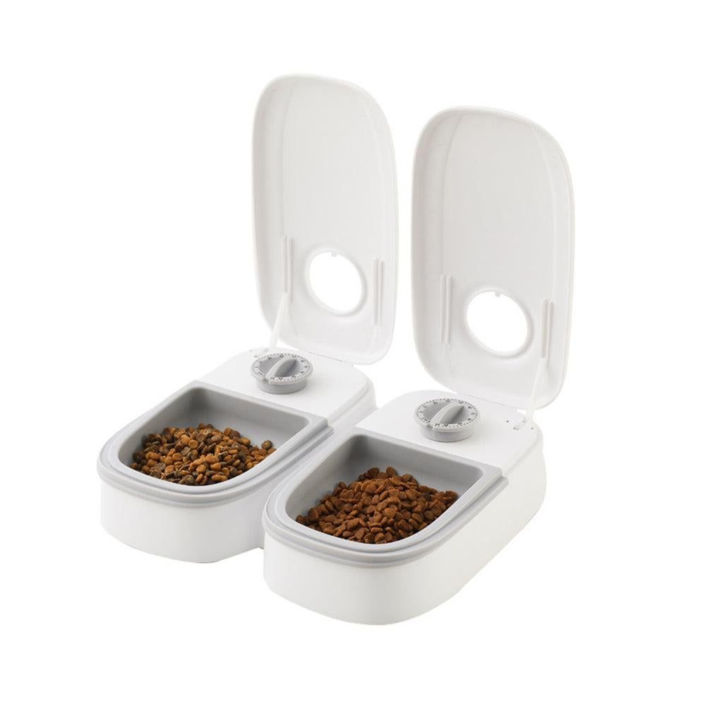 Timer Controlled Pet Feeder for Cats & Small Dogs Wet/Dry Food Style 2 - view 5
