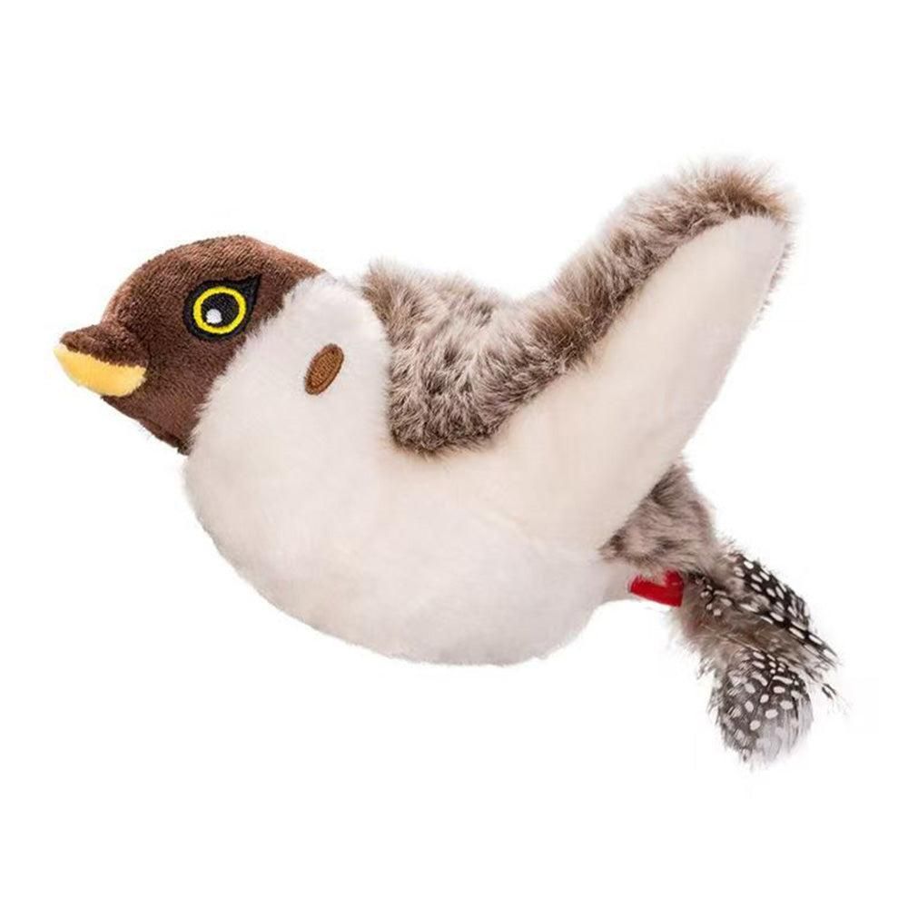 Interactive Cat Toy with Chirping Electronic Flying Bird for Indoor Cats - view 4