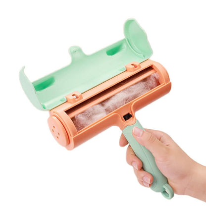 Reusable Pet Hair Remover Roller - For Dog & Cat Fur on Furniture & Clothes Green - view 8