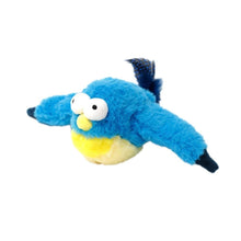 Cat Squeaky Toys Rechargeable Interactive Cat Toy Touch Activated Kitten Plush Pet Toys Blue - view 2