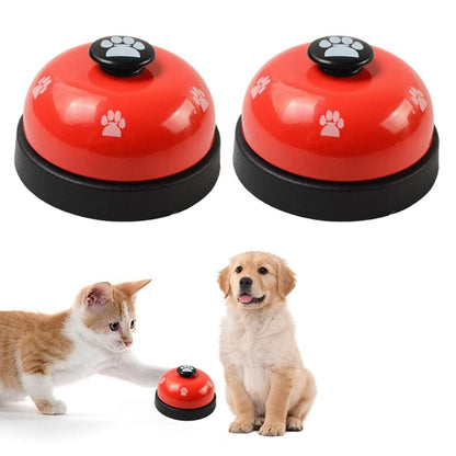 2Pcs Pet Training Bells Dog Cat Training Equipment Interactive Toys White - view 5
