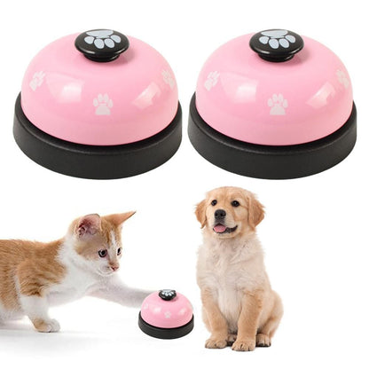 2Pcs Pet Training Bells Dog Cat Training Equipment Interactive Toys White - view 6