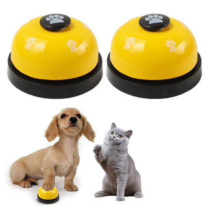2Pcs Pet Training Bells Dog Cat Training Equipment Interactive Toys White - view 7