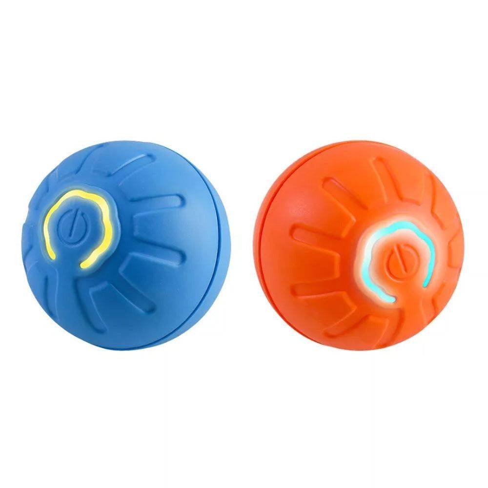2Pcs 4.5CM Automatic Moving Ball Toy for Cats USB Rechargeable Interactive Vibrating Cat Toy - view 6