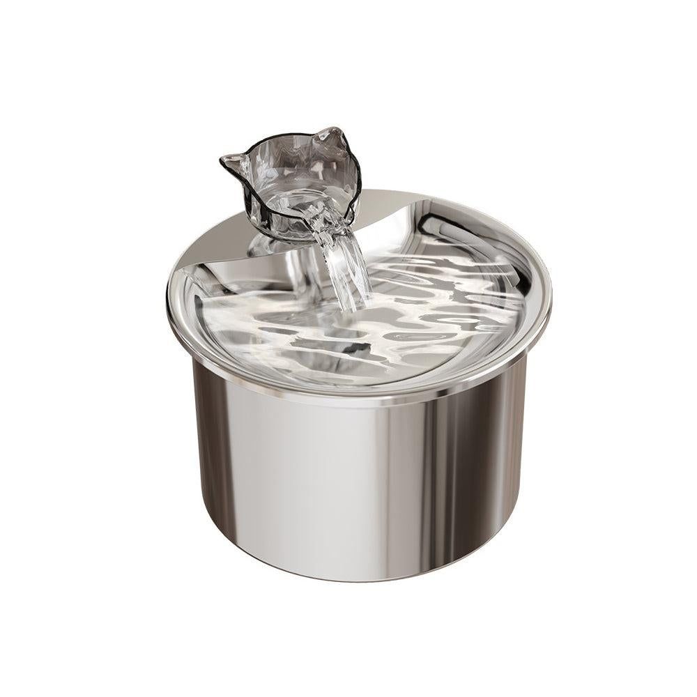 USB Powered 2L Automatic Cat Water Fountain Stainless Steel Pet Water Feeder - view 8