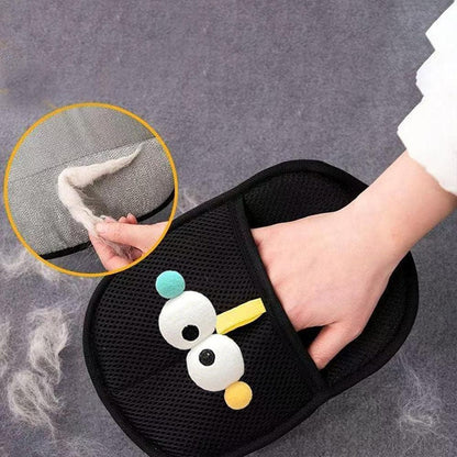 2PCS Static Removal Pet Hair Gloves - Grooming Gloves for Dogs and Cats Indoor Use - view 8