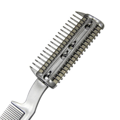 Two-Sided Pet Grooming Comb with Razor for Dog & Cat Fur Trimming - view 4
