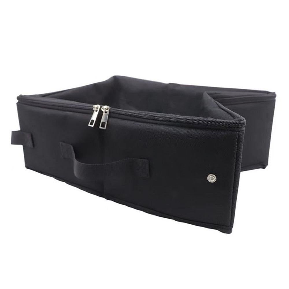 Portable Foldable Cat Travel Litter Box - Waterproof & Easy to Clean Black - view 7