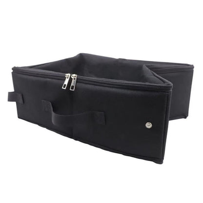 Portable Foldable Cat Travel Litter Box - Waterproof & Easy to Clean Black - view 7