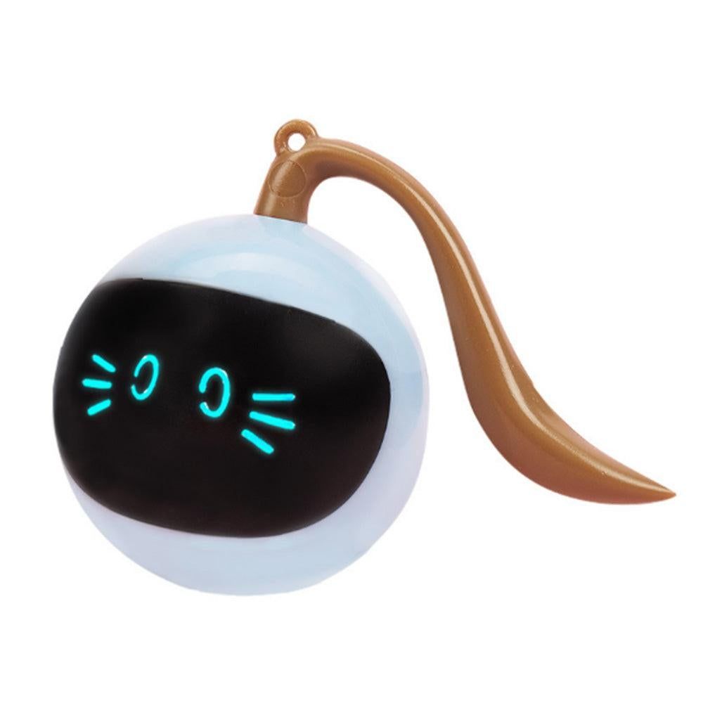 Electric Automatic Rolling Chase Ball Toy Interactive Cat Ball Toy Light Blue - view 5