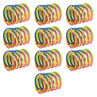 40Pcs Cat Spring Toys Colorful Cat Spiral Bouncy Toys Interactive Toys for Cats and Kittens - view 10