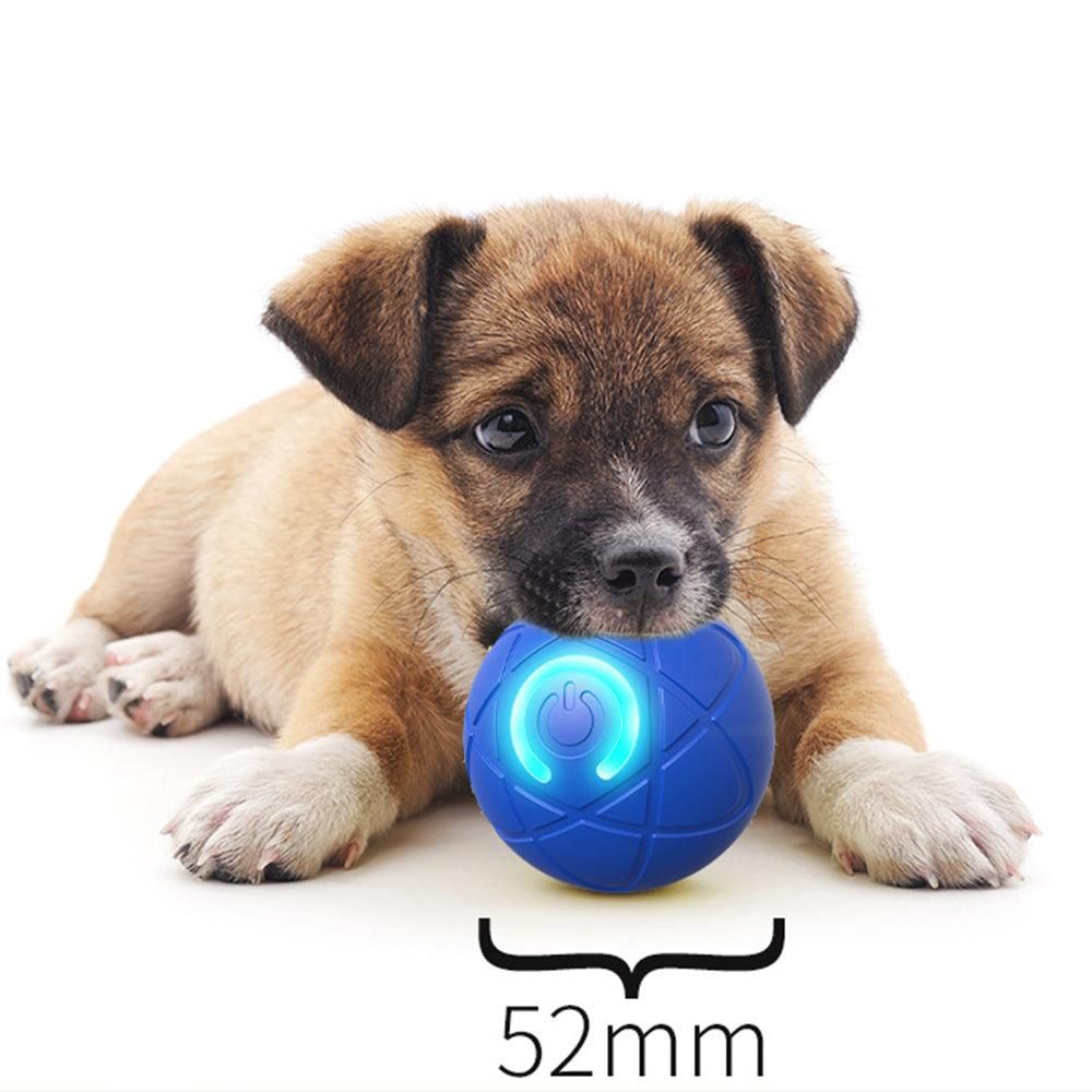 2Pcs 5CM Automatic Moving Ball Toys for Cats USB Rechargeable Interactive Cat Bouncing Toys - view 4