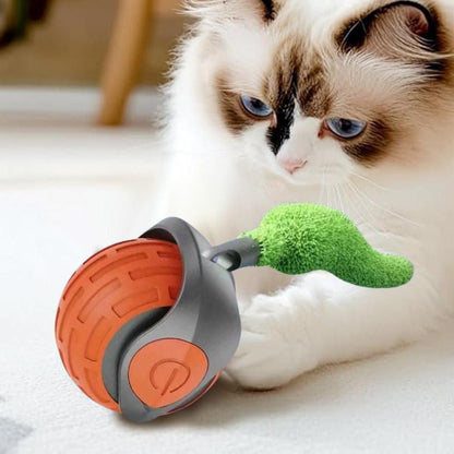 3Pcs Automatic Moving Ball Toy for Cat Indoor Play Interactive Rotating Ball Toys - view 2