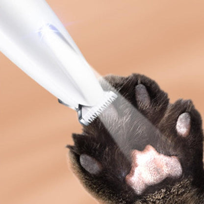 Electric Pet Trimmer Multifunctional Pet Hair Clippers with LED Light Pet Grooming Tools - view 3
