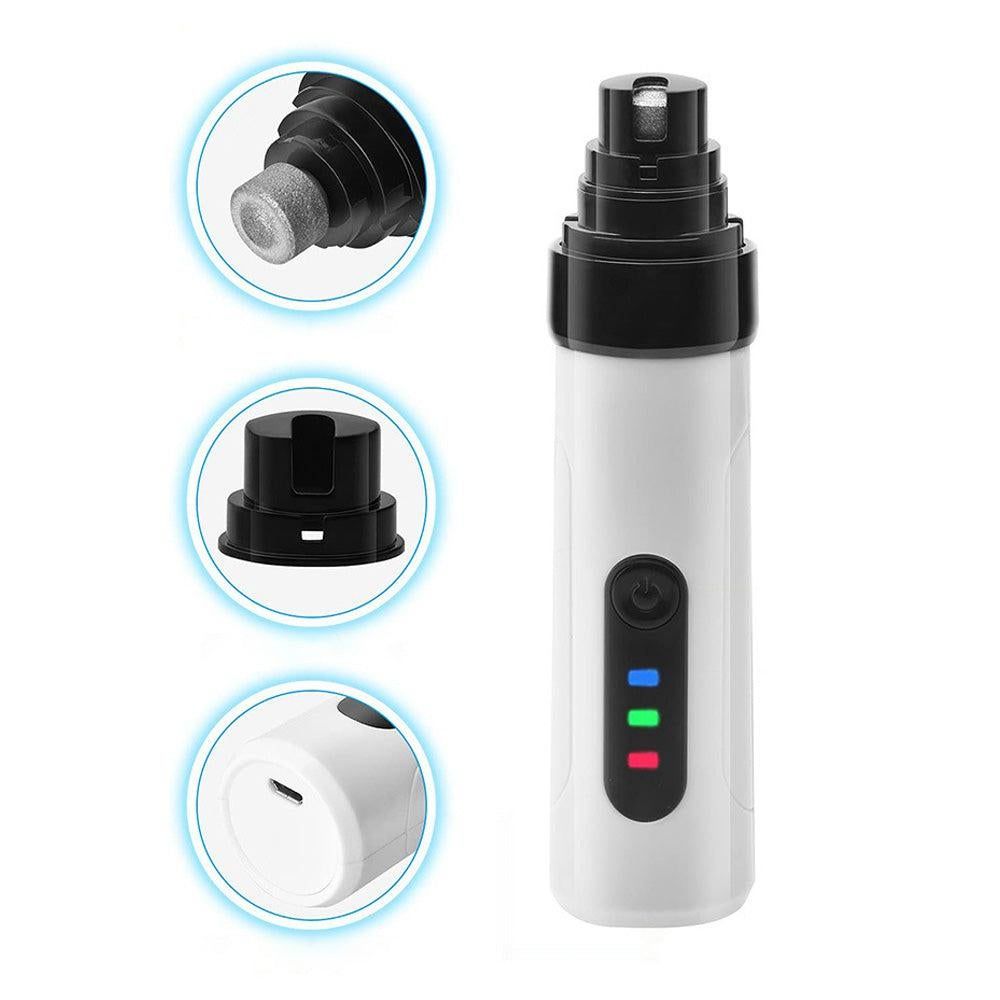 2-Mode Silent Pet Grooming Nail Grinder Rechargeable Dog Nail Trimmer - view 2
