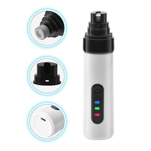 2-Mode Silent Pet Grooming Nail Grinder Rechargeable Dog Nail Trimmer - view 2