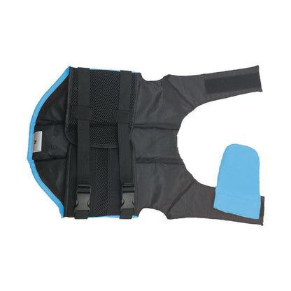 Dog Life Jacket Wings Pet Life Vest Adjustable Dog Flotation Swim Vest Blue - XS - view 8