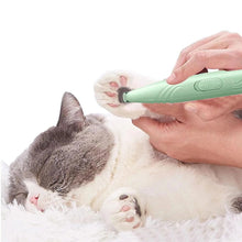 Cordless Electric Pet Grooming Clippers Hair Trimmer Paw Trimmer for Dogs Cats Green - view 2