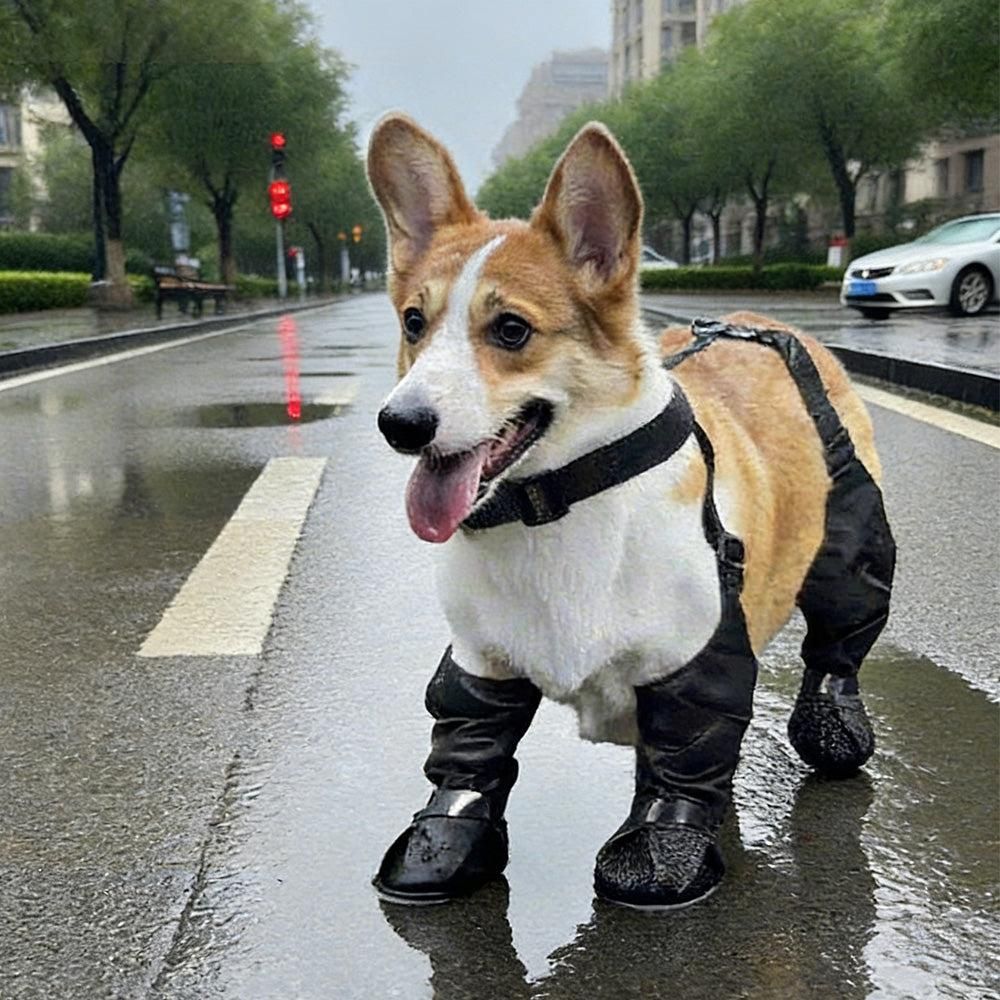 Waterproof Pet Boots Dog Rain Shoes for Outdoor Use - XS - view 7