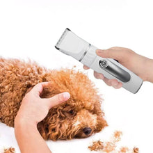 Electric Dog Cat Grooming Kit Cordless Pet Hair Shaver Scissors Clippers Trimmer White - view 2