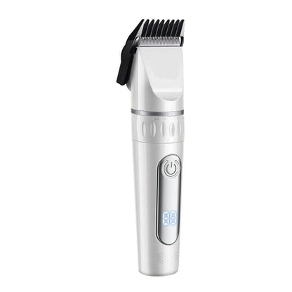 Electric Dog Cat Grooming Kit Cordless Pet Hair Shaver Scissors Clippers Trimmer White - view 3