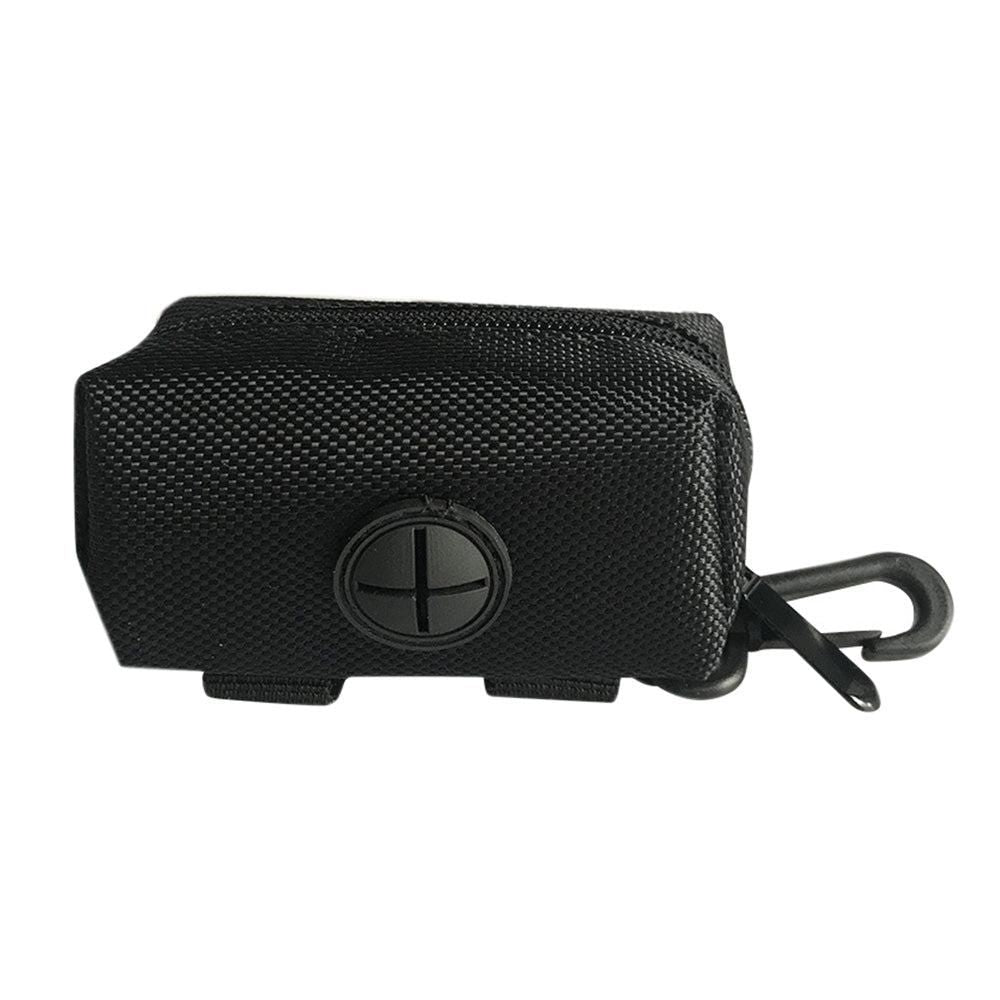 Dog Poop Bag Dispenser Pet Waste Bag Holder for Puppy Walking Cleanup Black - view 3
