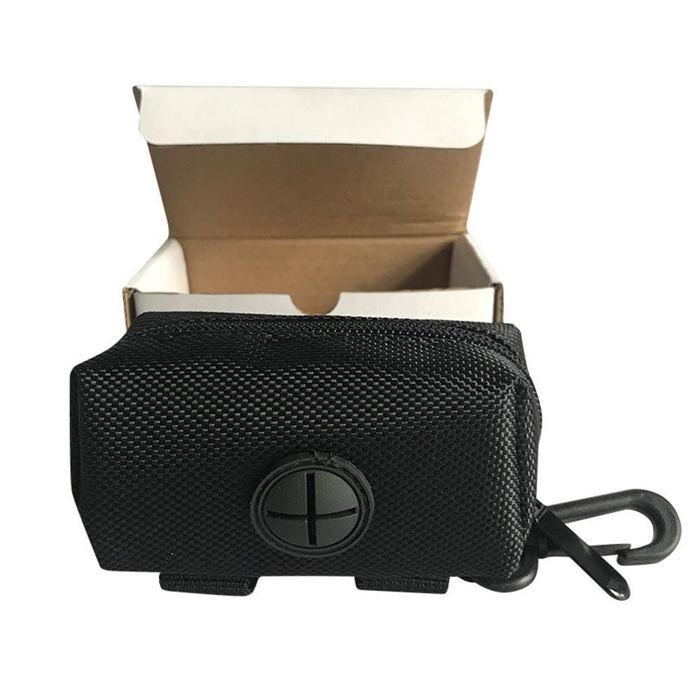Dog Poop Bag Dispenser Pet Waste Bag Holder for Puppy Walking Cleanup Black - view 8