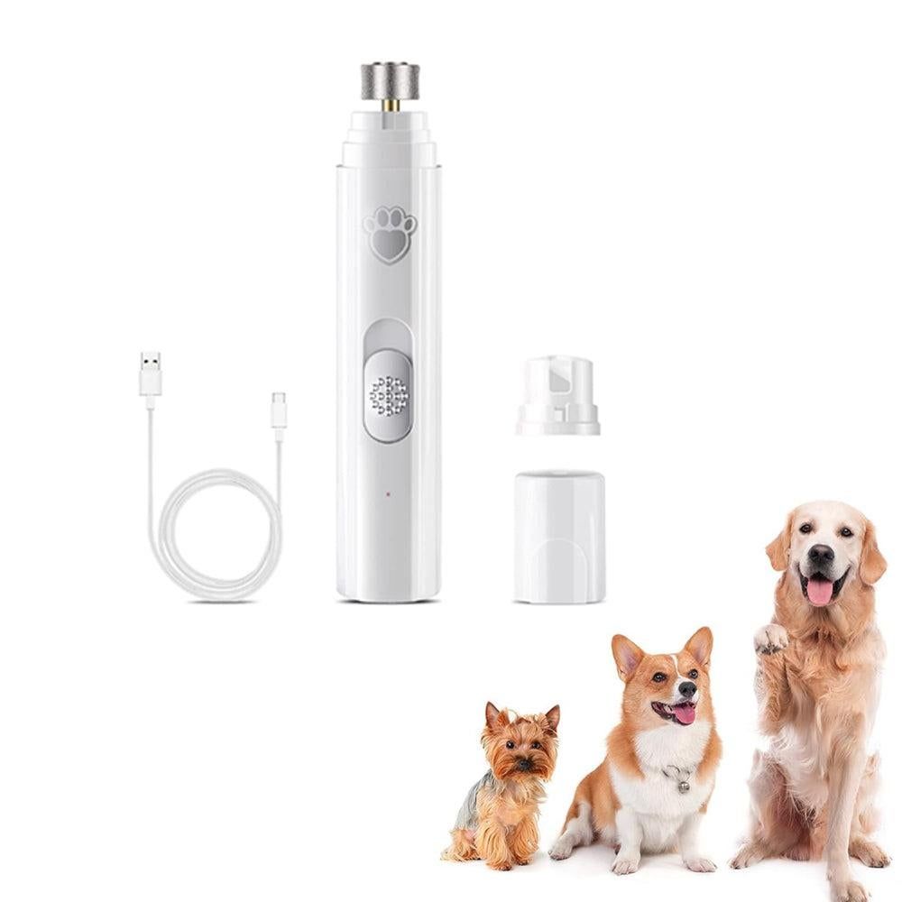 Pet Dog Electric Nail Grinder Rechargeable Nail Trimmers Clipper Green - view 4